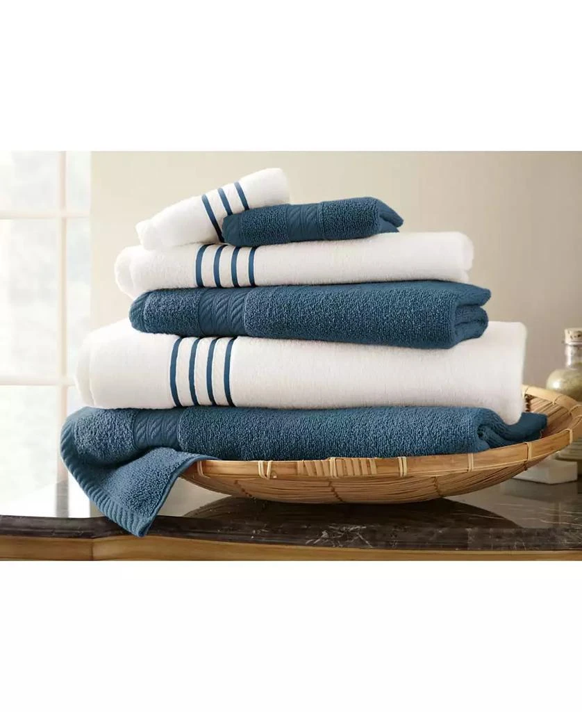Modern Threads Quick Dry Stripe 6-Pc. Towel Set 1