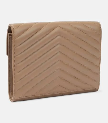 Yves Saint Laurent Cassandre matelassé leather pouch 4