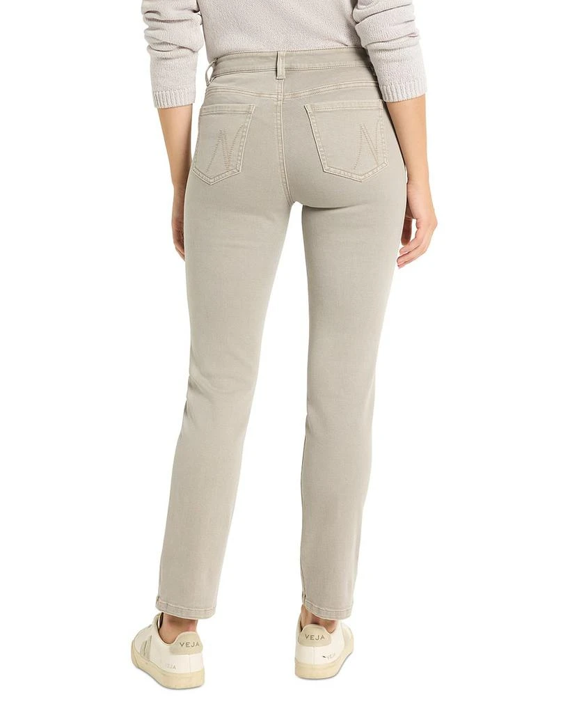 NIC+ZOE Daytrip Straight Leg Jeans in Dark Cobblestone 3