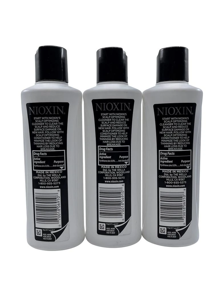 NIOXIN Advanced Pyrithione Zinc Dandruff Conditioner Thinning Hair 6.7 OZ 3 pack 3