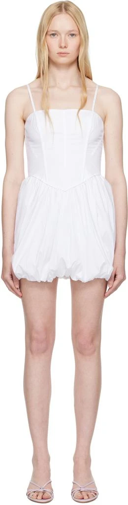 chinese dress ladies Floral Crochet Trim Linen Mini Dress | Belvida