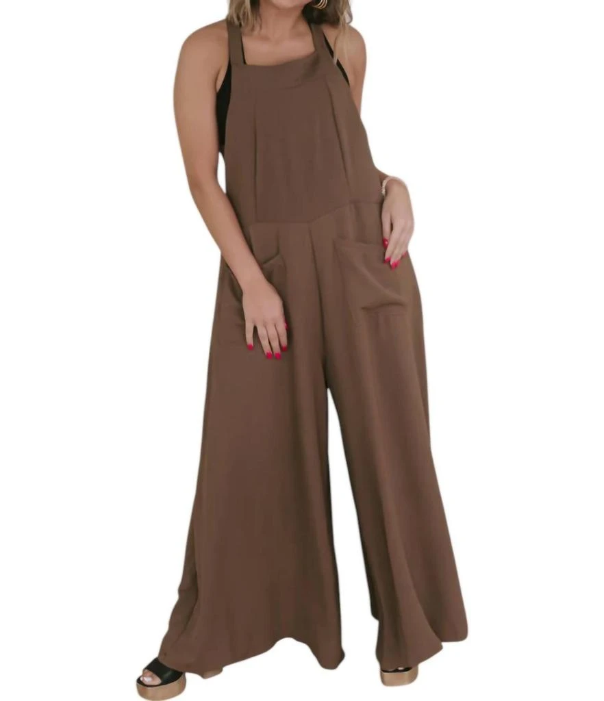 Bucketlist Bucketlist - Good Day Drawstring Jumpsuit 1