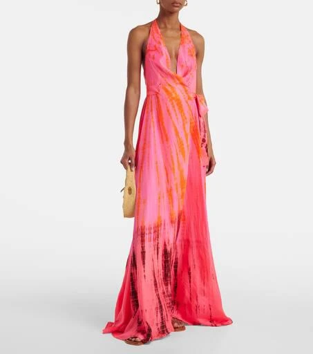 ANNA KOSTUROVA Silk maxi dress 2