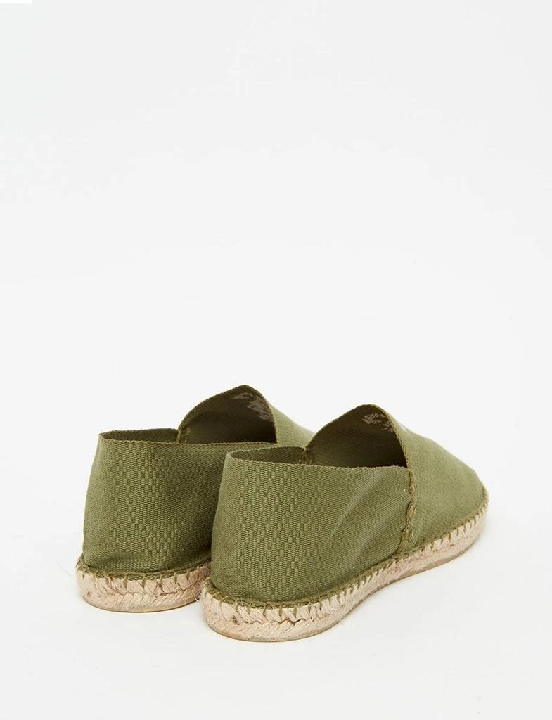 INES DE LA FRESSANGE PARIS Auriane khaki espadrilles 3