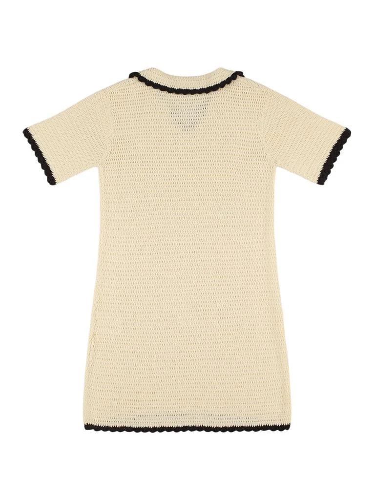 BONPOINT Cotton Knit Shirt Dress 2