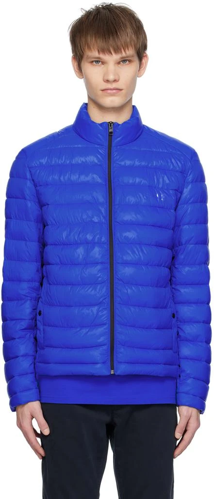 Hugo Boss Blue Water-Repellent Jacket 1