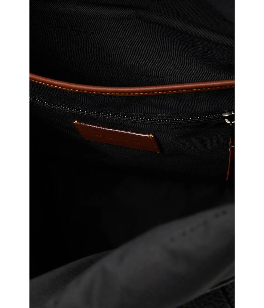 Coach Beck Roll Top Backpack in Pebble Leather 3