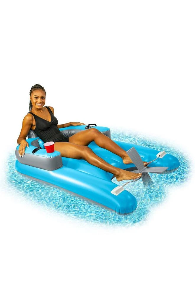 PoolCandy Pedal Runner Foot Powered Deluxe Pool Lounger 1
