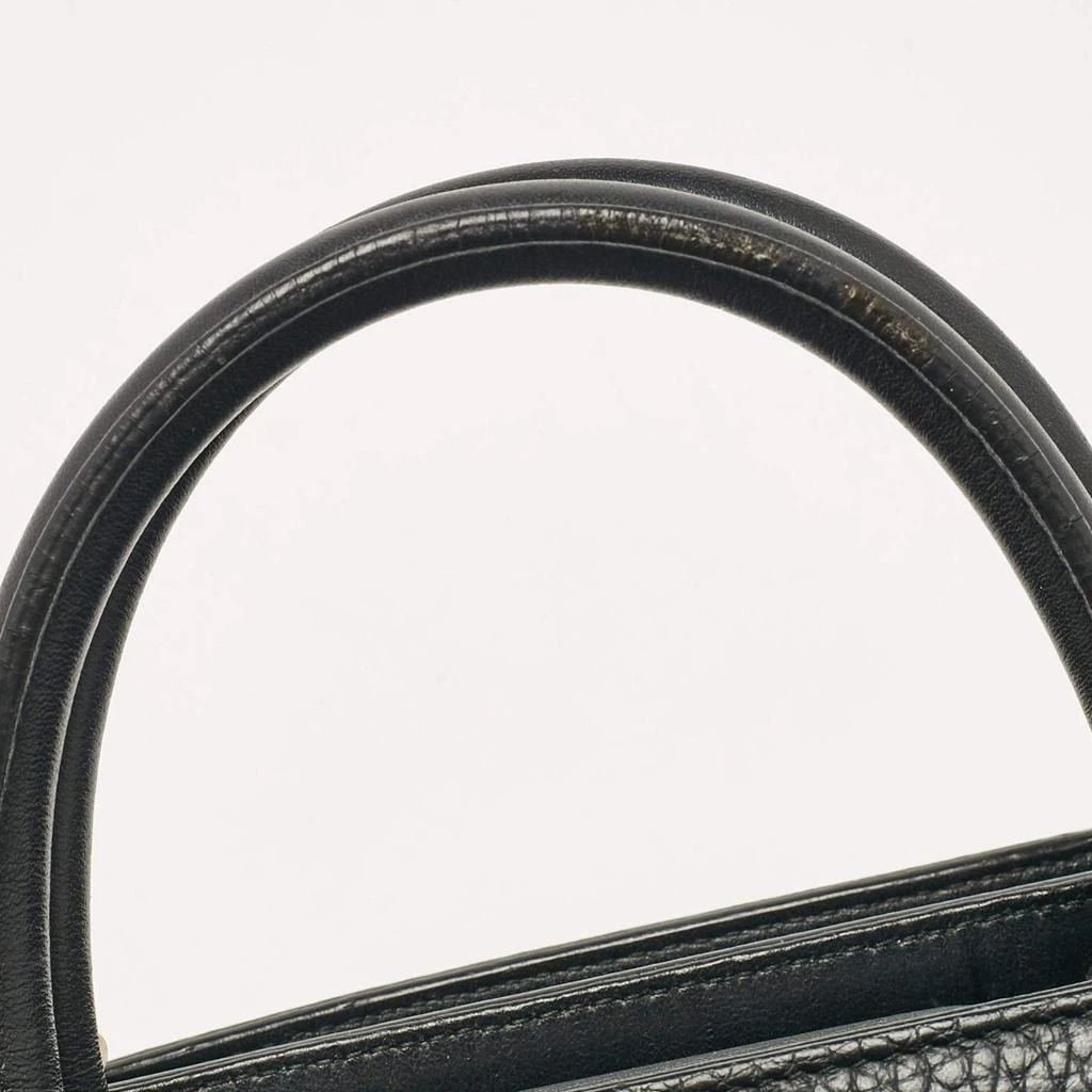 Dior Dior Black Leather Mini Diorever Top Handle Bag 7