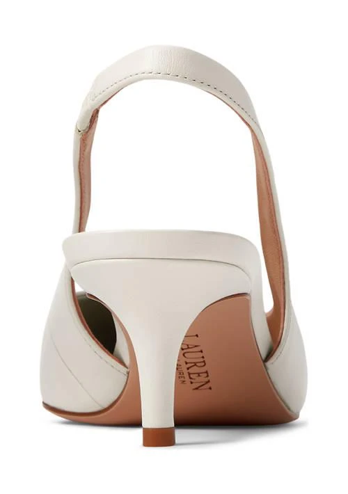 Ralph Lauren Ralph Lauren Lolah Ii Nappa Leather Slingback Pumps 2