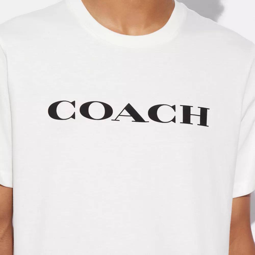 国内発! COACH★Essential T Shirt In Organic Cotton★メンズ Coach Essential T Shirt In Organic Cotton - BeyondStyle