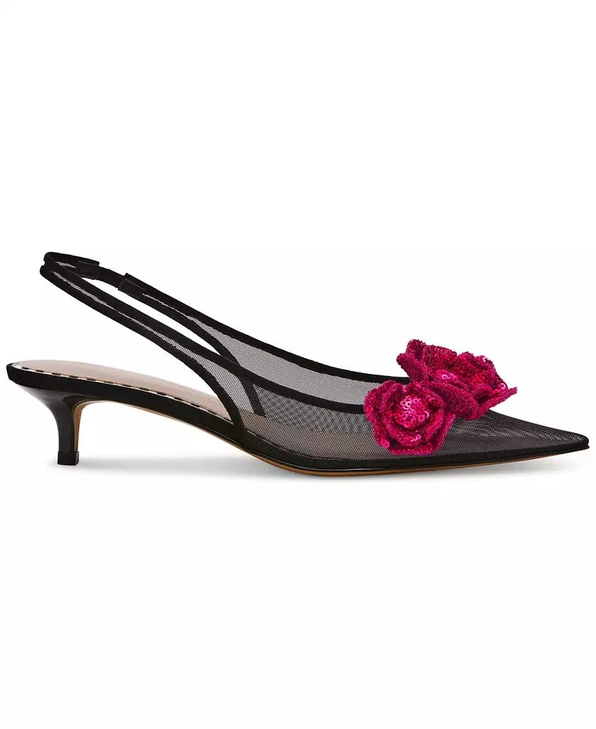 Betsey Johnson Women's Aurroa Embellished Slingback Pumps 2