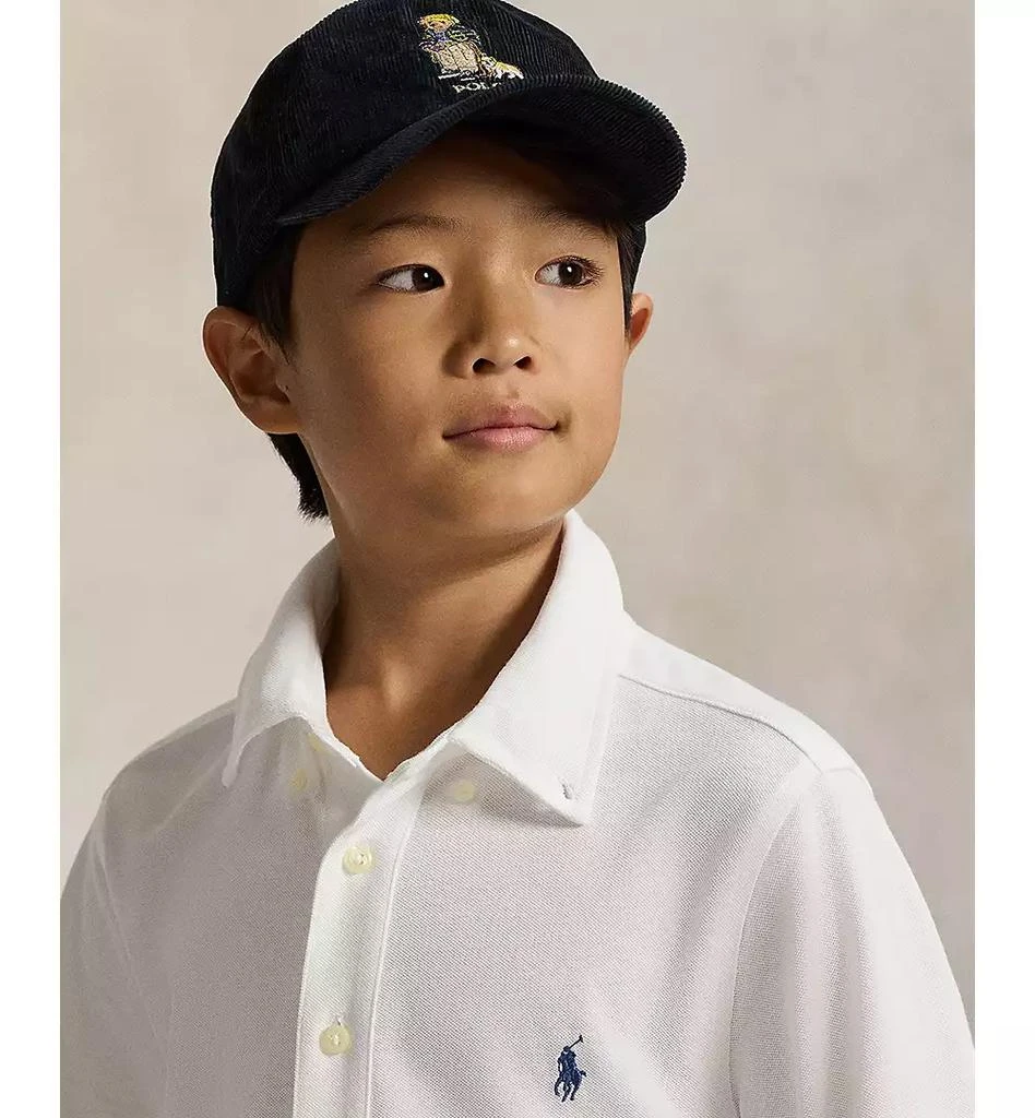 Ralph Lauren Big Boys Featherweight Cotton Mesh Shirt 3