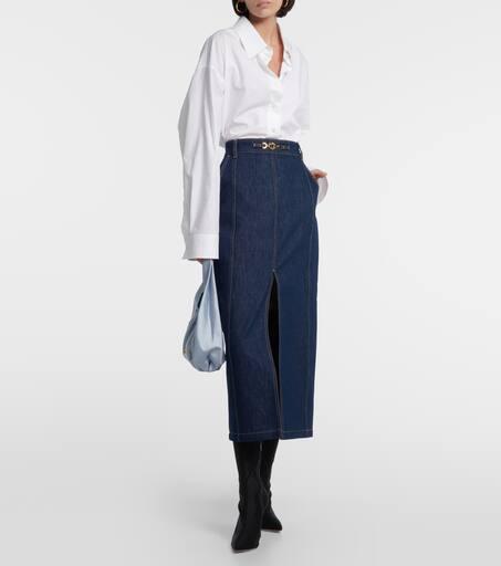 PATOU Midi denim skirt - Dresses & Skirts - Free Shipping