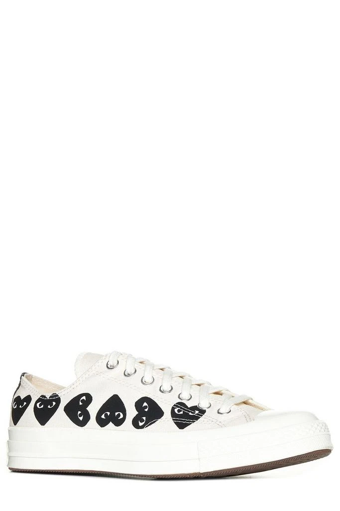 Comme des Garcons Comme des Garçons Play X Converse Heart Logo Printed Low-Top Sneakers 2