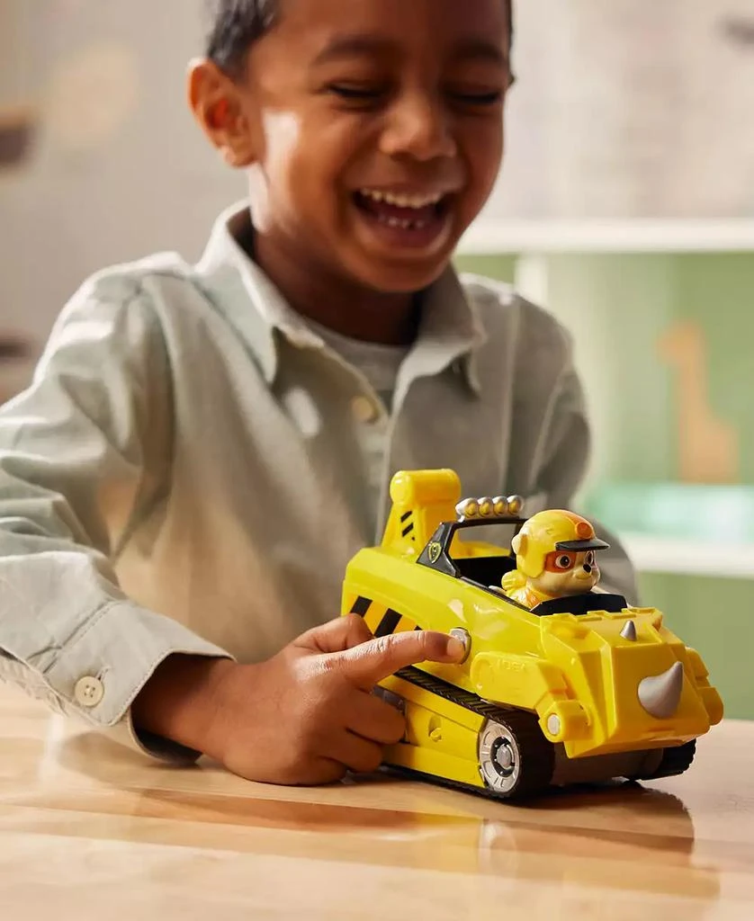 Paw Patrol Jungle Pups, Rubble Rhino Vehicle, Toy Truck with Collectible Action Figure 6
