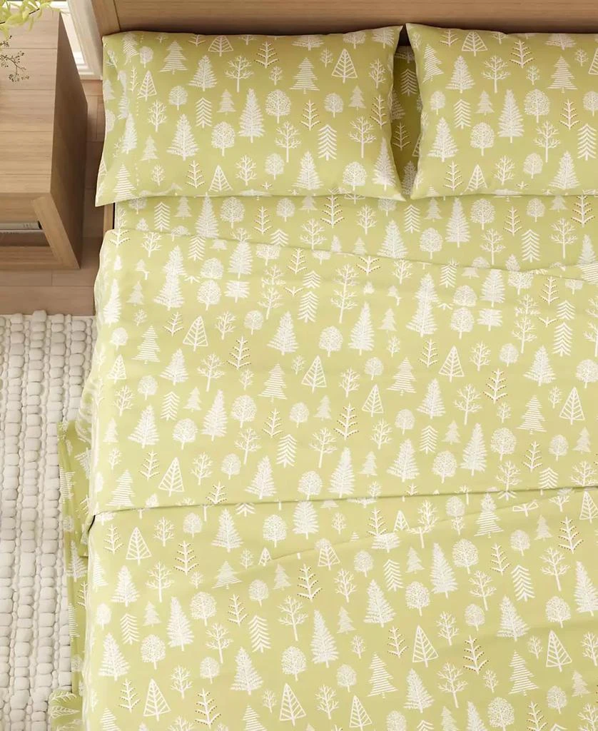 Linery 
Co Lodge Print Ultra-Soft Turkish Cotton Flannel Sheet Set 5