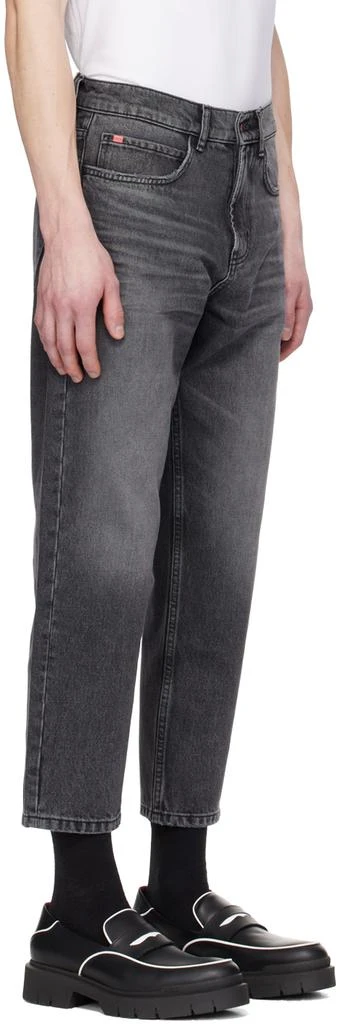 Hugo Boss Gray Loose-Fit Jeans 2