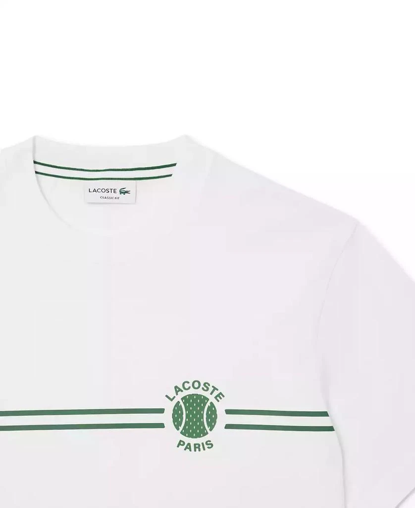 Lacoste Men's Heritage Short Sleeve Graphic Tennis T-Shirt 2