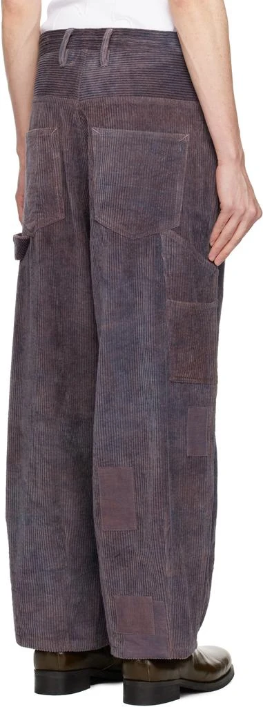 Story mfg. Purple Lush Carpenter Trousers 3
