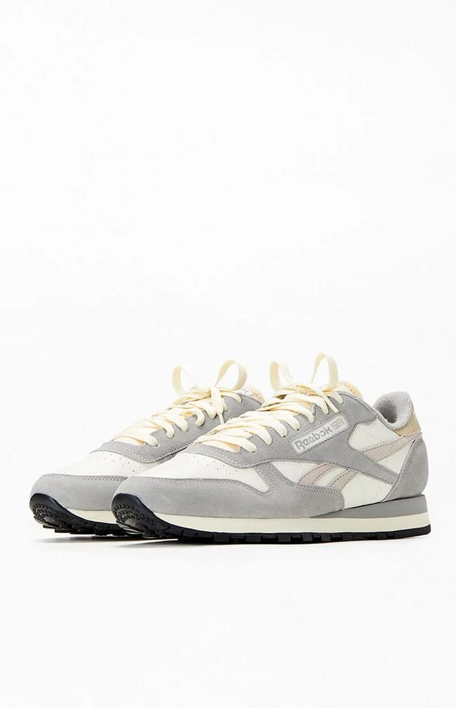 Reebok Gray Classic Leather Shoes 2