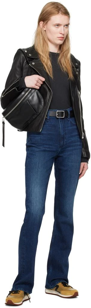 Rag & Bone Black Mack Leather Jacket 4