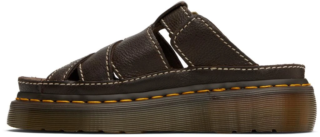Dr. Martens Brown Maxxy Slide Sandals 3
