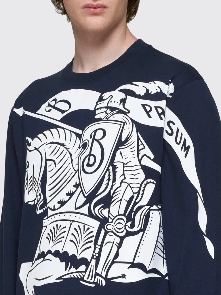 Burberry Burberry long-sleeve cotton t-shirt with maxi logo 3