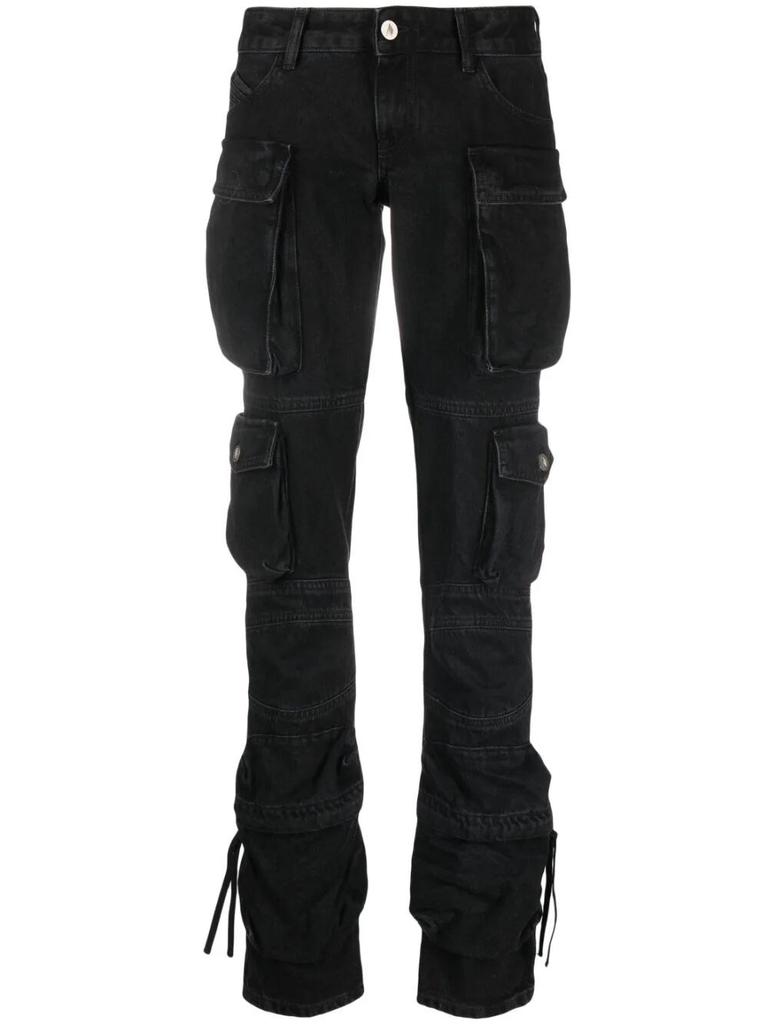 The Attico The Attico Maxi Pocket Jeans - Pants - BeyondStyle