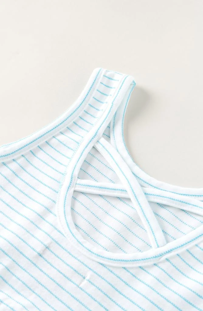 Tucker + Tate Kids' Stripe Tiered Romper 3