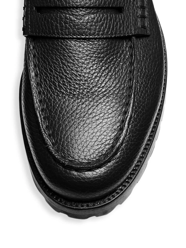 Manolo Blahnik Randy Crystal Lug-Sole Loafers 7