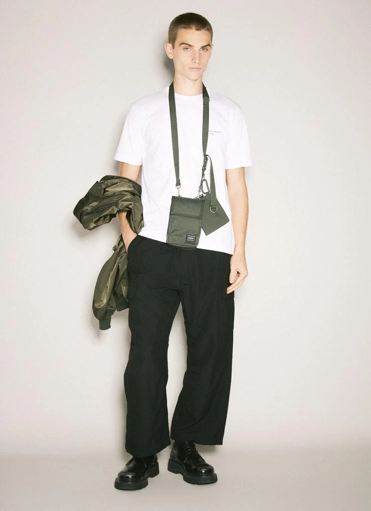 Comme des Garcons Logo Patch Crossbody Bag 2