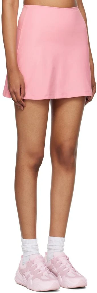 Girlfriend Collective Pink High-Rise Skort 2