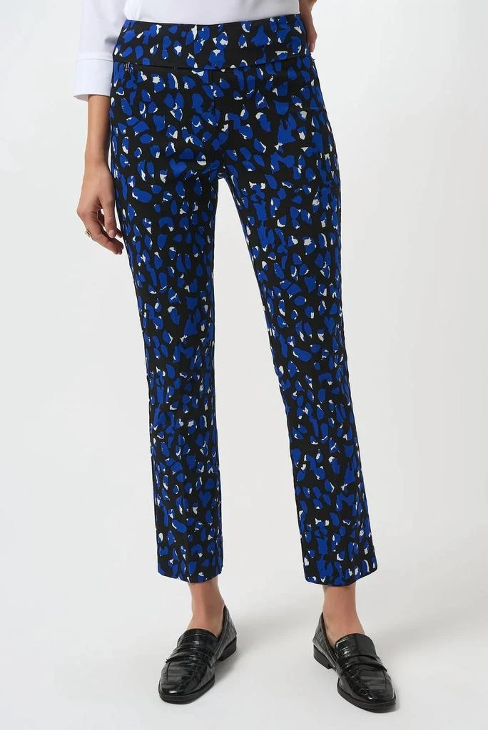JOSEPH RIBKOFF Joseph Ribkoff - Geometric Print Pull-on Straight Leg Pants