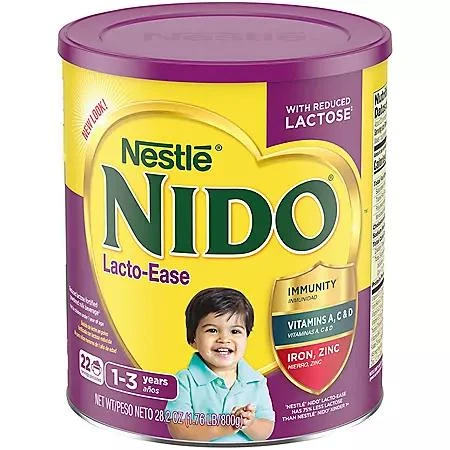 Nestle Nestle NIDO Lacto-Ease Toddler Formula 1.76 lb., 6 pk. 2