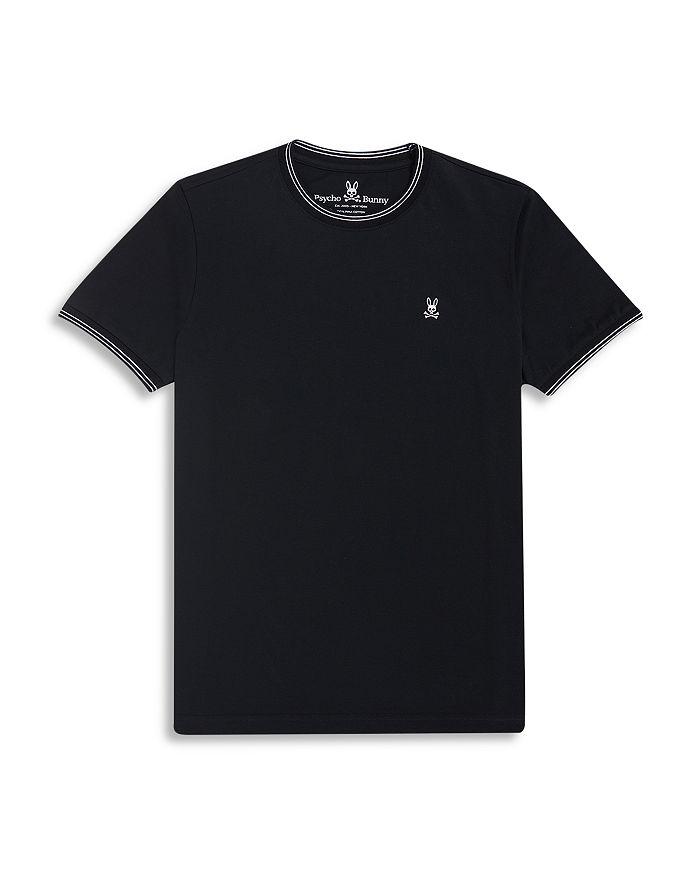 Psycho Bunny Pima Cotton Tipped Logo Tee