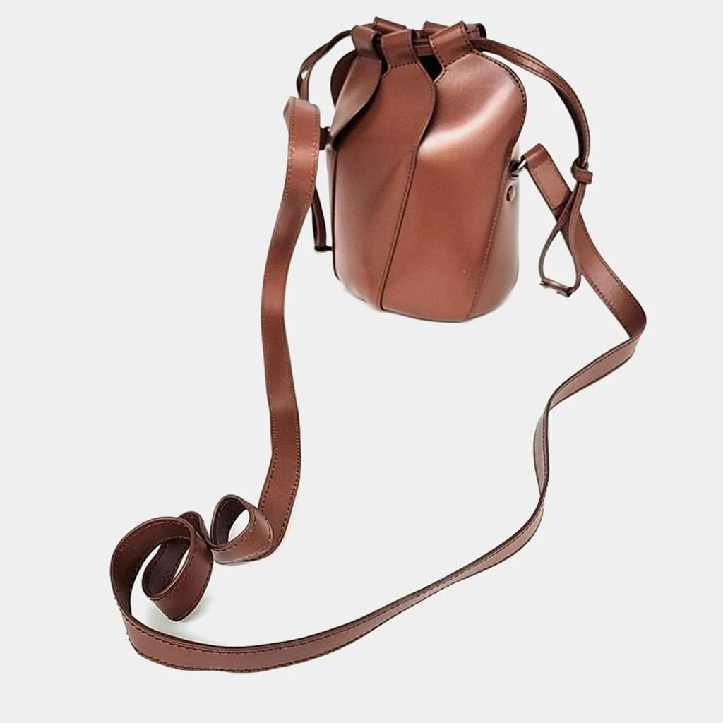 Chloé Chloe Brown Leather Mini Tulip Bucket Bag 2