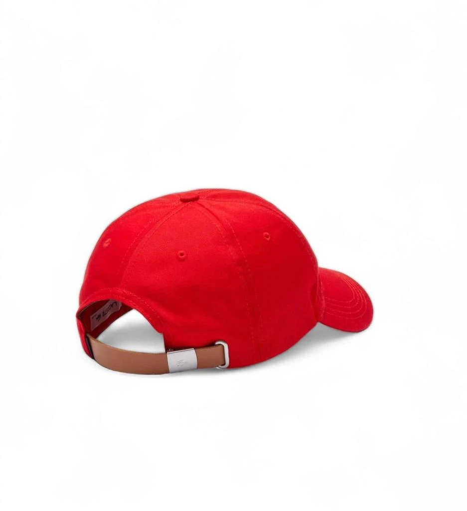 Lacoste Men's Oversized-Croc Cap In Red 3