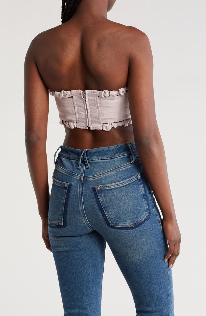 Ganni Cutout Crop Top