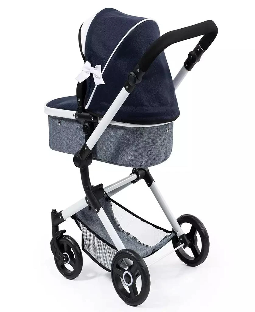 Bayer Design Dolls Blue, Grey, White Pram Neo Vario 7