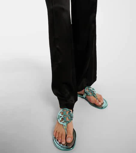 Tory Burch Miller embellished thong sandals 4
