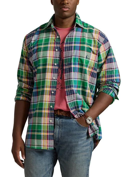 Ralph Lauren Ralph Lauren Big Tall Plaid Oxford Shirt 1