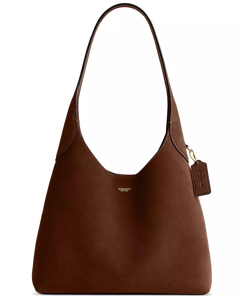 Coach Suede Brooklyn Small Shoulder Bag 28