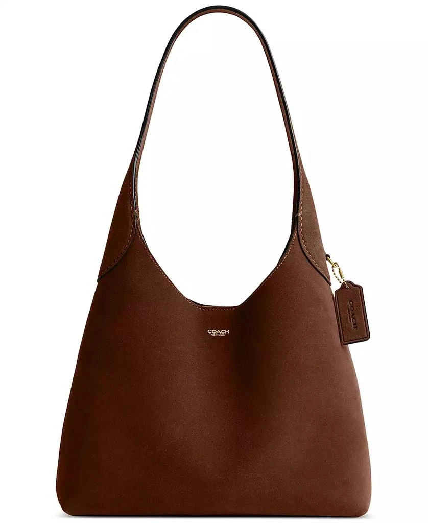 Coach Suede Brooklyn Small Shoulder Bag 28 1