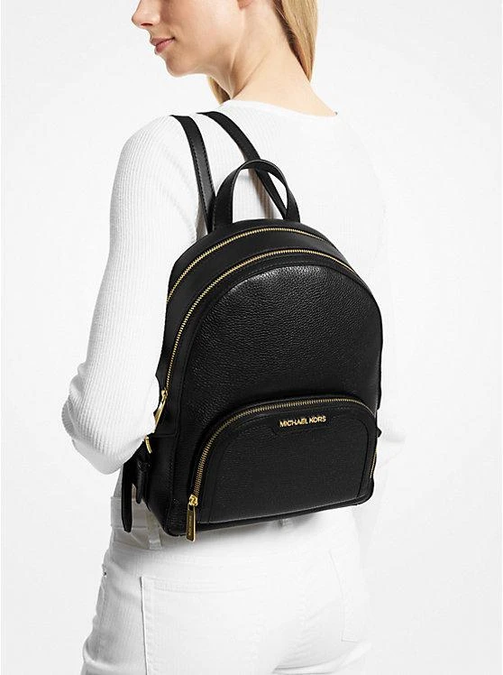 michael_kors Jaycee Medium Pebbled Leather Backpack 4