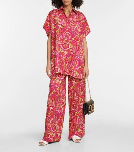Dolce 
Gabbana Printed silk-blend shirt 2