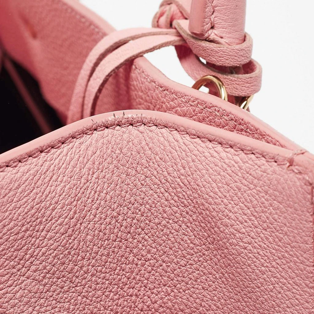 Balenciaga Balenciaga Pink Leather Mini Metallic Edge Papier A4 Tote 7