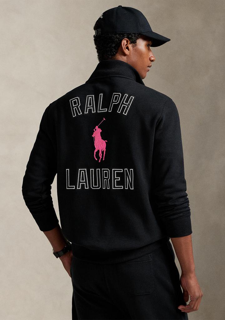 Ralph Lauren Pink Pony Relaxed Fit Fleece Sweatshirt
