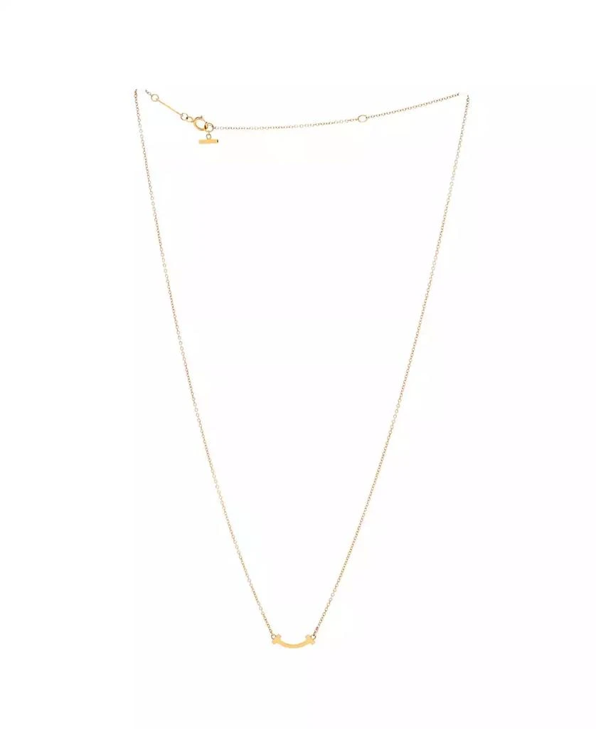 Pre-Owned Tiffany
Co T Smile Pendant Necklace 3