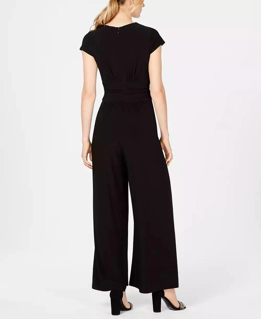 Vince Camuto Twist-Front Plunge Jumpsuit 3